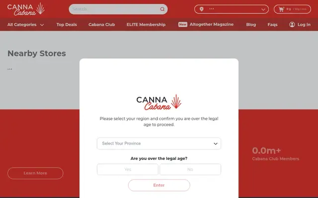Canna Cabana website