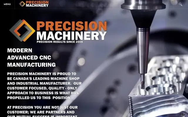 Precision Guide Machinery & Repair website