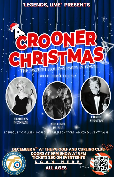 "Legends, Live!" Presents - A Crooner Christmas at the Prince