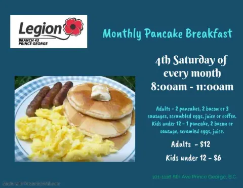 Monthly Pancake Breakfast