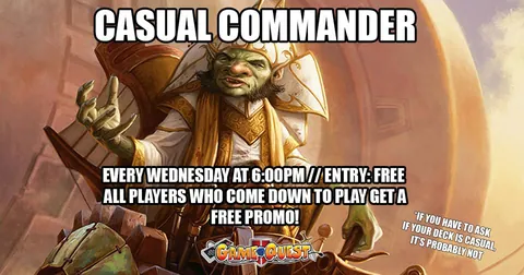 MTG Casual Commander Weeklies