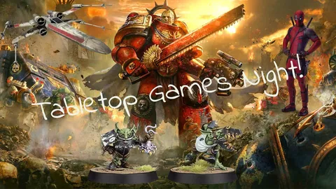 Tabletop Miniatures Game Night